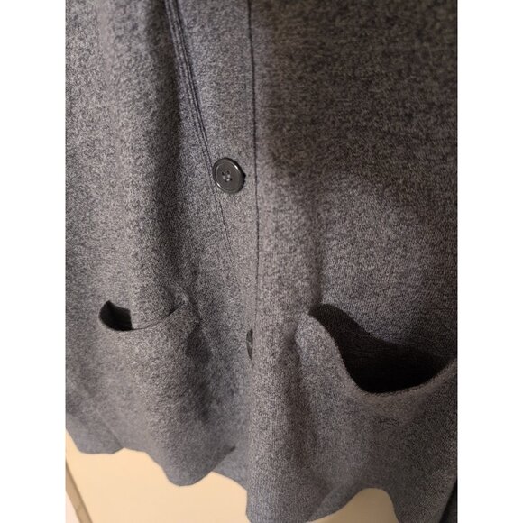 Todd Snyder Sweater Mens M Gray Long Sleeve Cardigan Button Up 100% Cotton - Picture 3 of 6